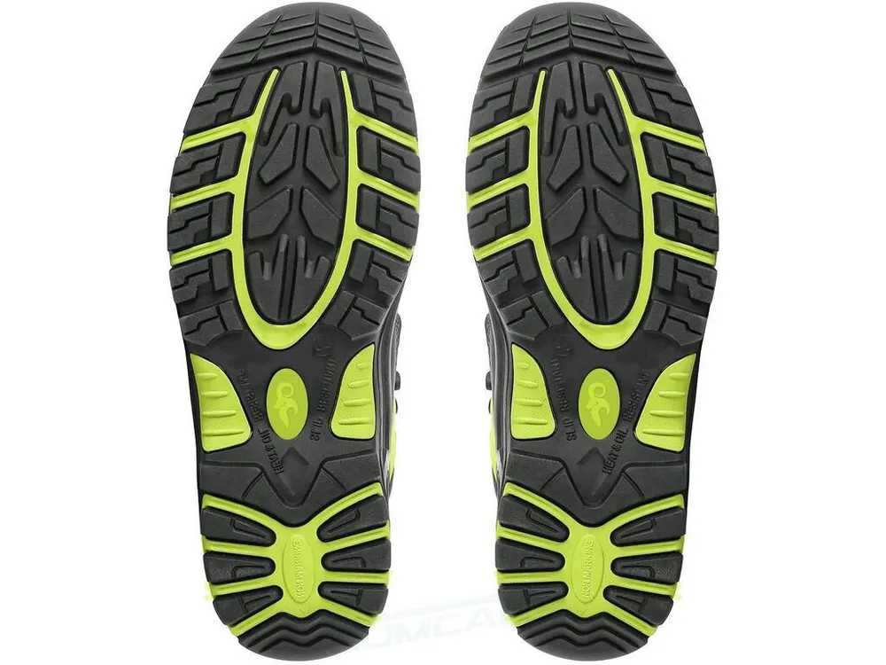 Obuv UNIVERSE CLUSTER S3, polobotka, černo-zelená