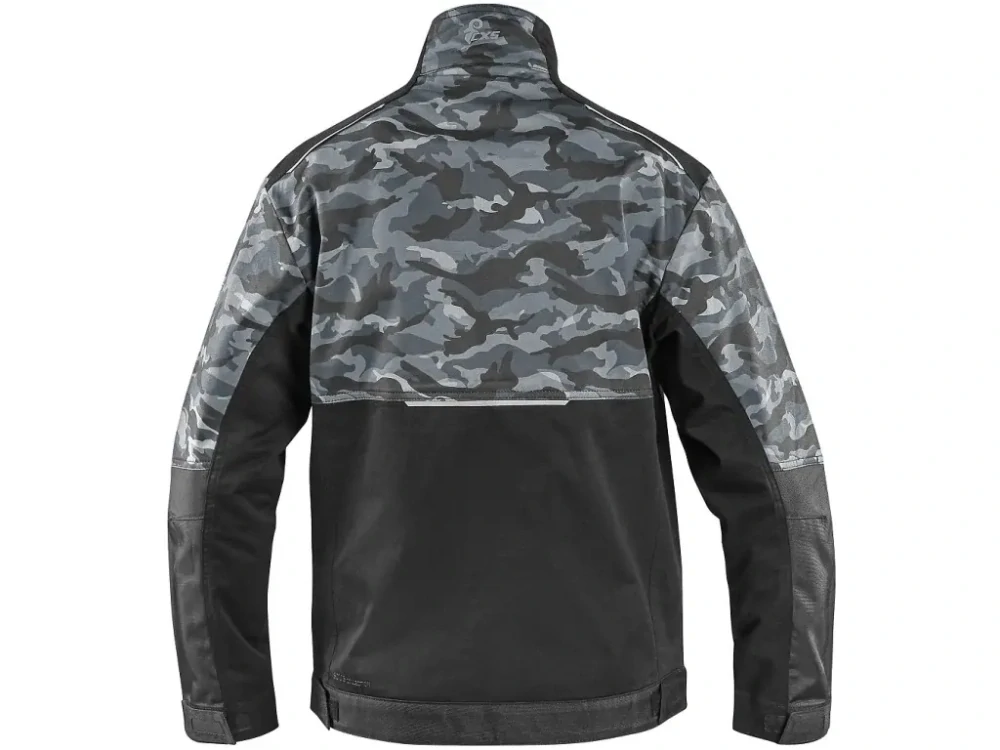 Blůza SOLIS FLEX pánská, maskáčovo-černá  