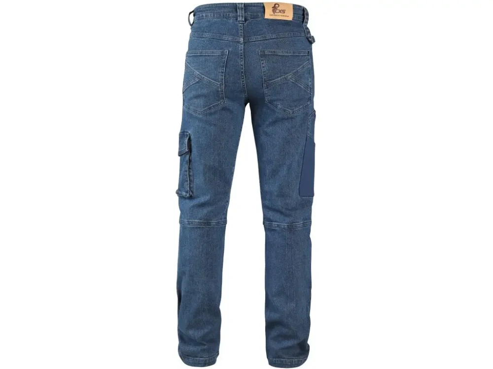 Kalhoty jeans ALBI, pánské, modré