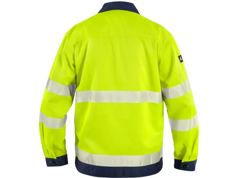 Blůza NORWICH výstražná, segm.pruhy, žluto-modrá