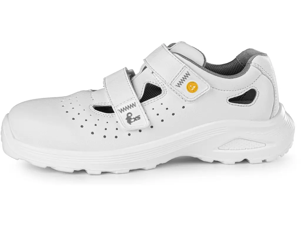 Obuv WHITE ANAPO O1 ESD sandál, bílý