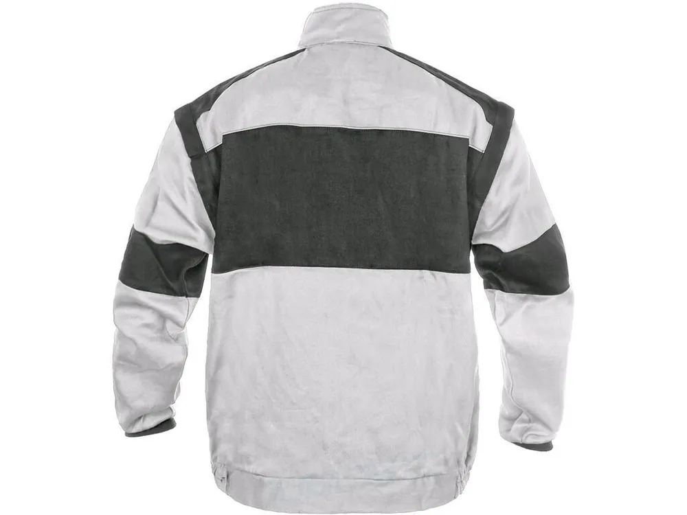 Blůza LUXY EDA pánská, bílo-šedá