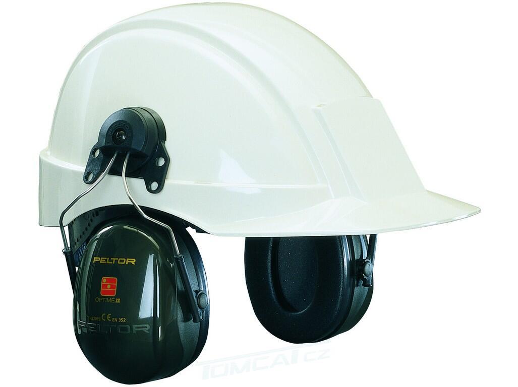 Mušlové chrániče sluchu 3M PELTOR H520P3E-410-GQ s úchytem na přilbu 