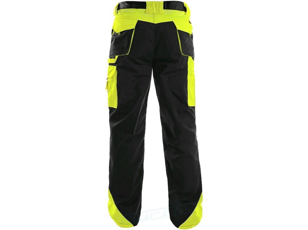 Kalhoty do pasu SIRIUS BRIGHTON černo-žluté