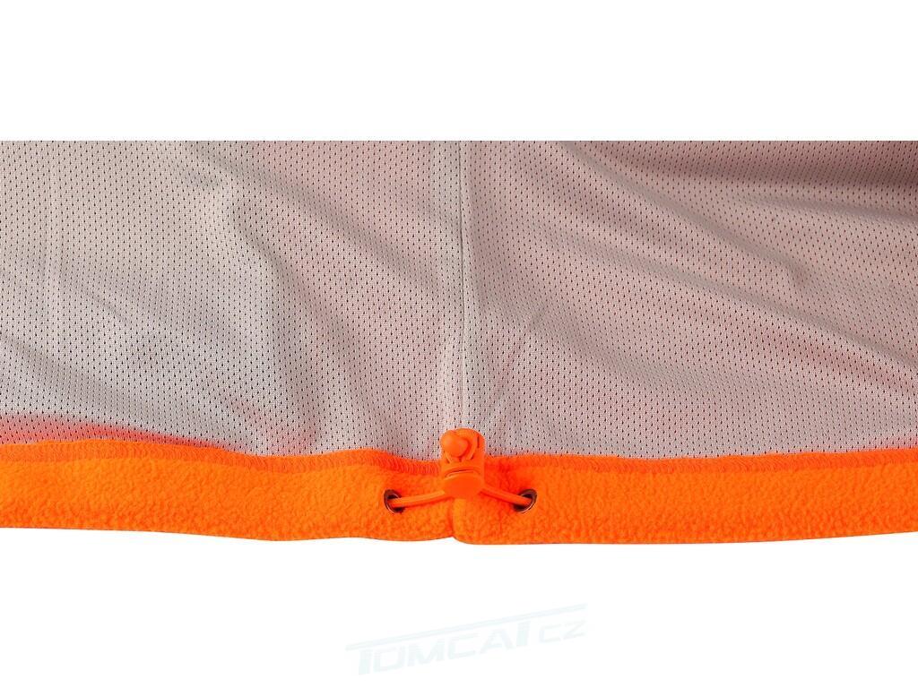 Mikina PRESTON fleecová, reflexní oranžová