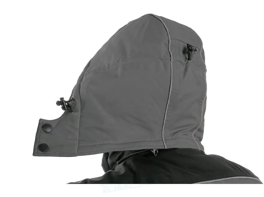 Bunda BALTIMORE zimní, pánská, šedo-černá