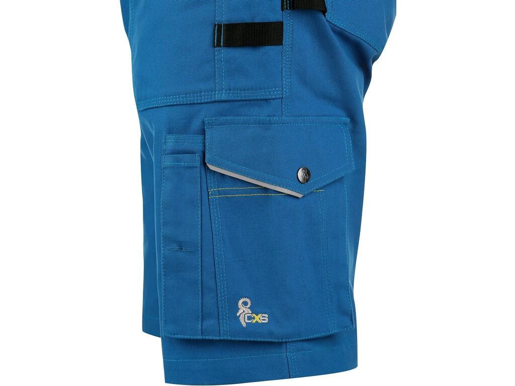 Kraťasy STRETCH, pánské, středně modro-černé