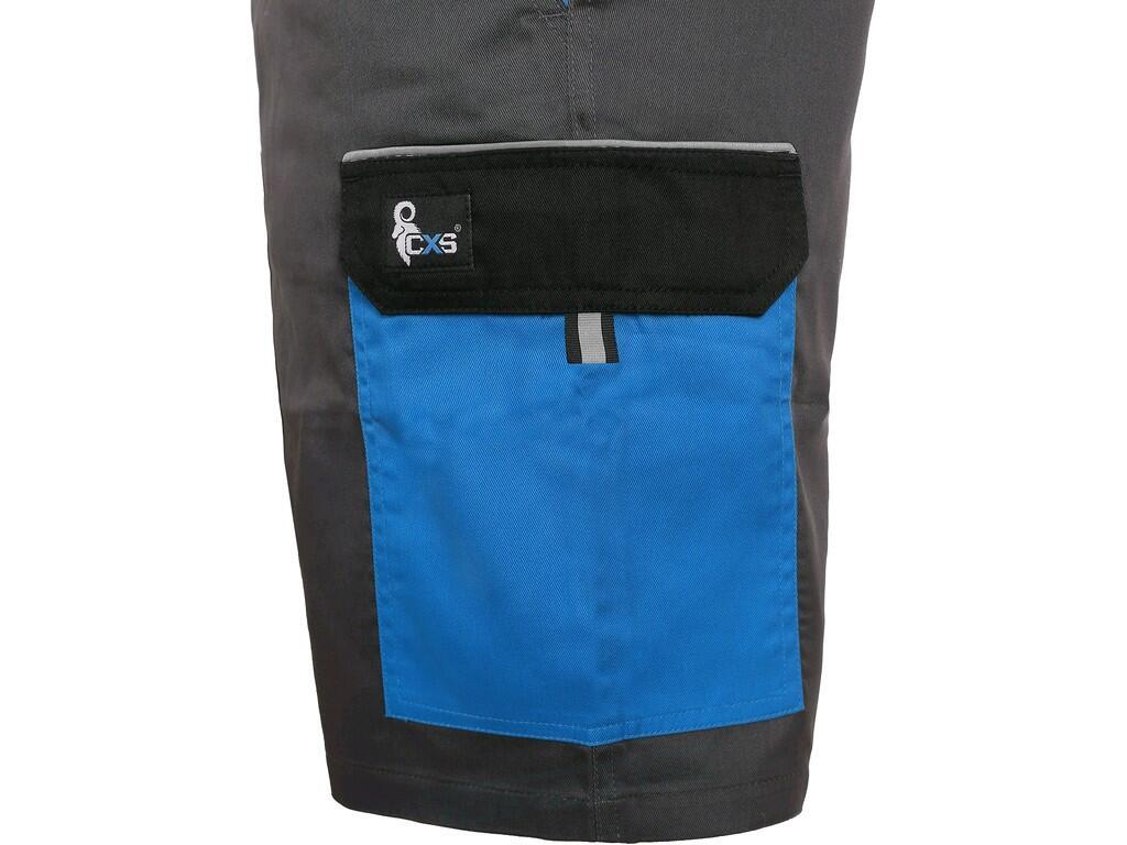 Kraťasy PHOENIX ZEFYROS, pánské, šedo-modré