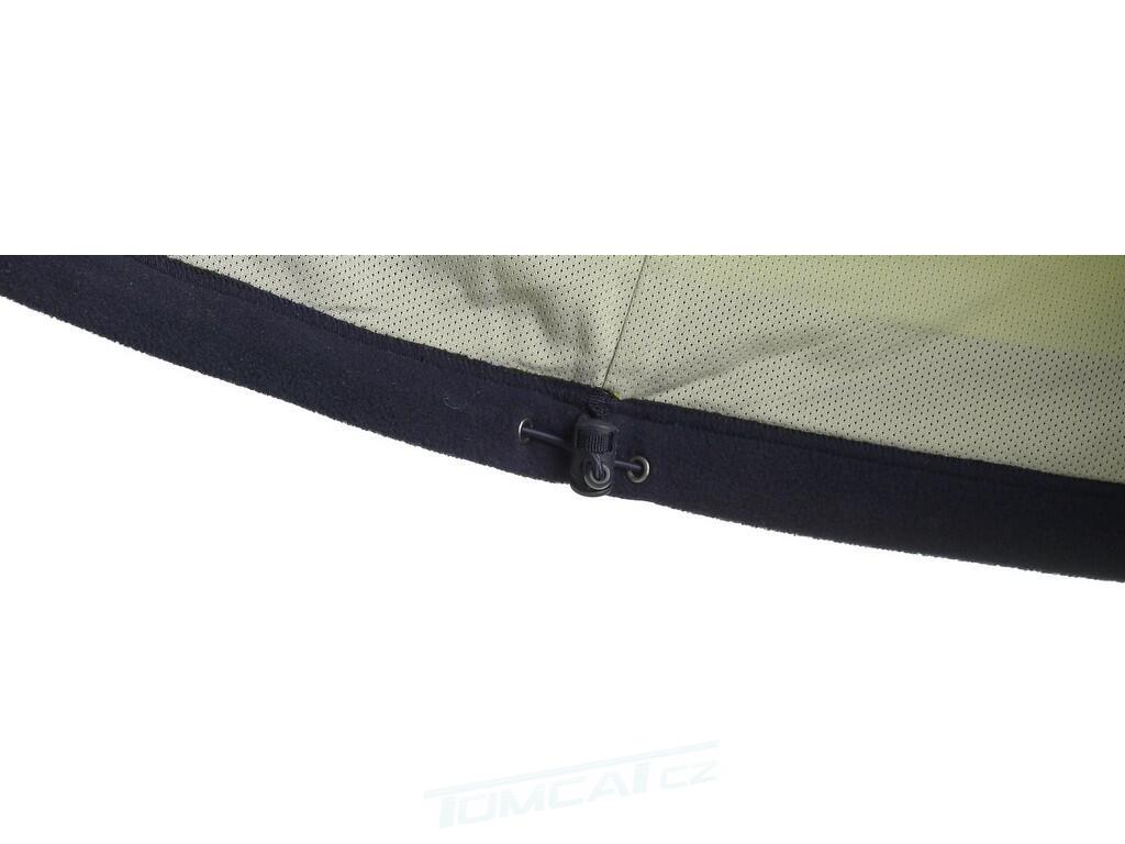 Mikina PRESTON fleecová, reflexní žluto-modrá