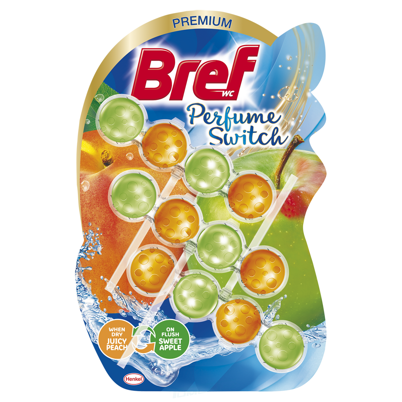 WC závěs BREF Aktiv 3 x 50 g