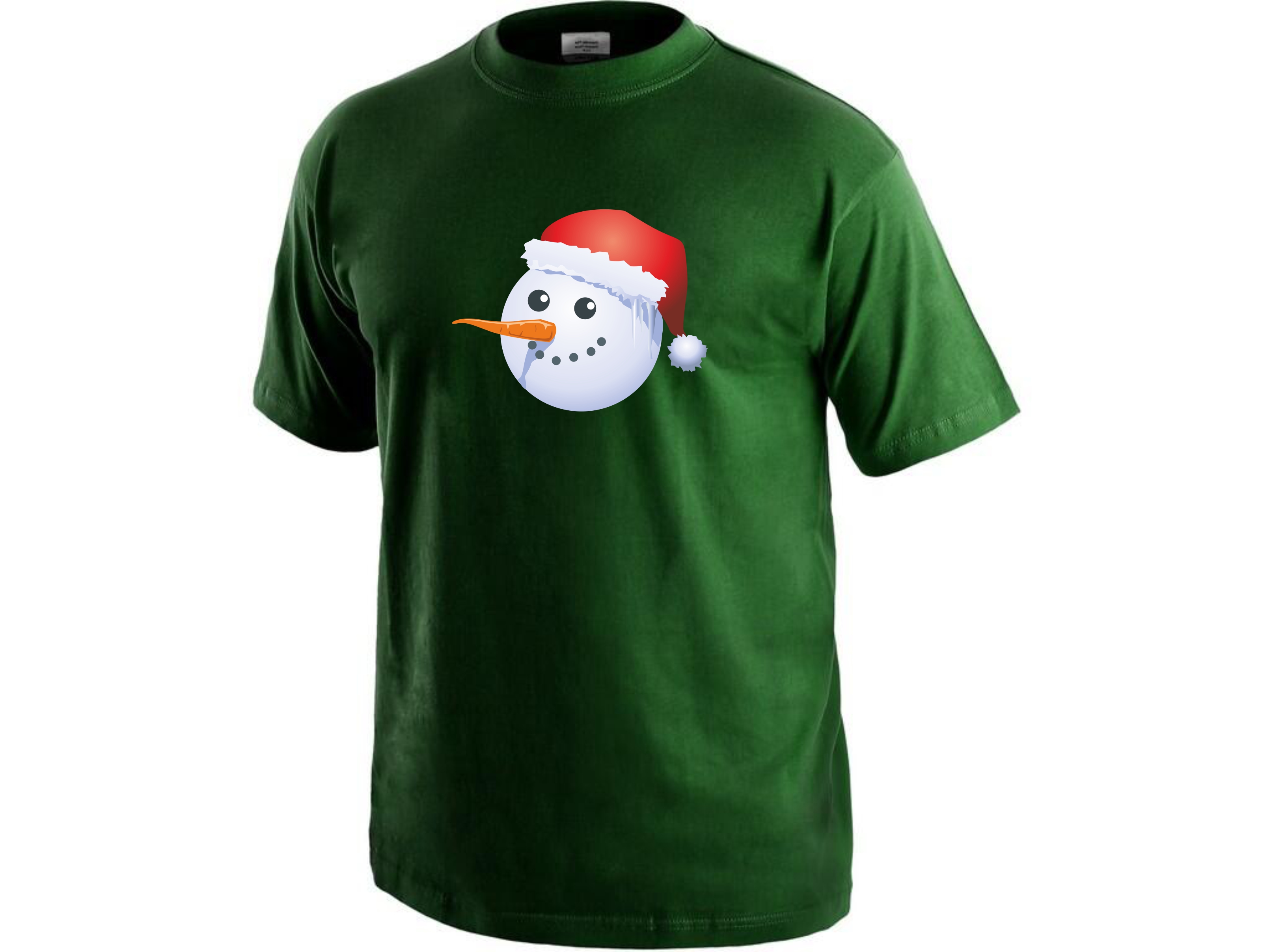 Potisk Hlava sněhuláka 