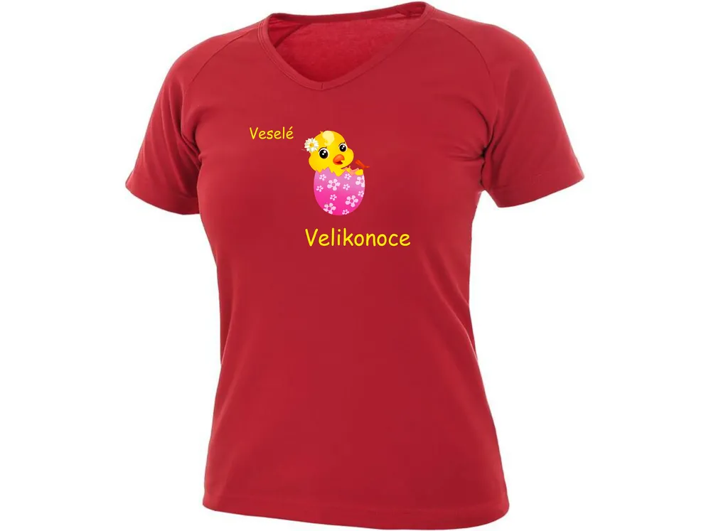 Potisk Kuře ve skořápce 