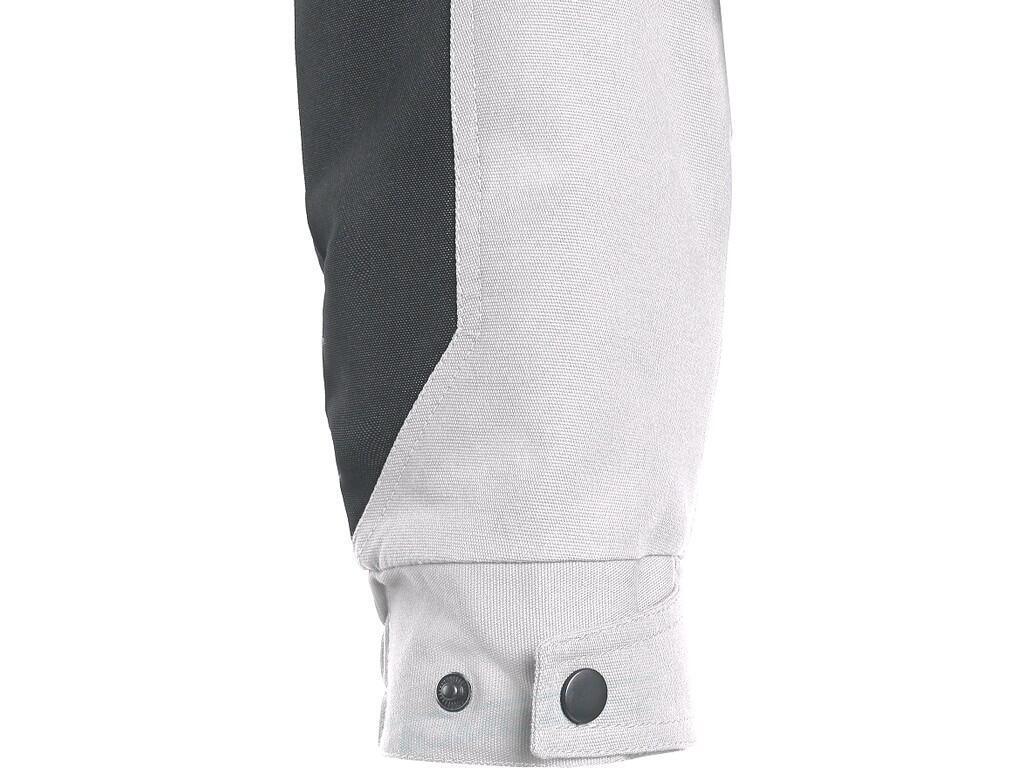 Blůza STRETCH, pánská, bílo-černá