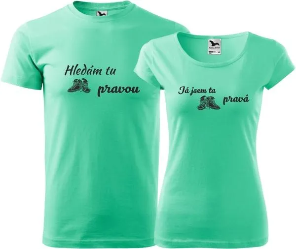 Potisk Hledám tu pravou NEG 