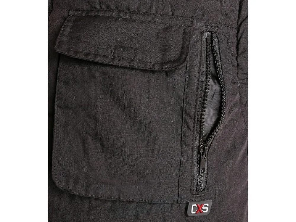 Bunda GEORGIA zimní 2v1, pánská, černá