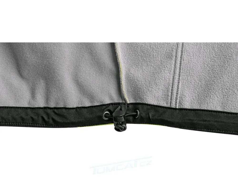 Bunda BENSON výstražná softshell pánská, oranžovo-černá