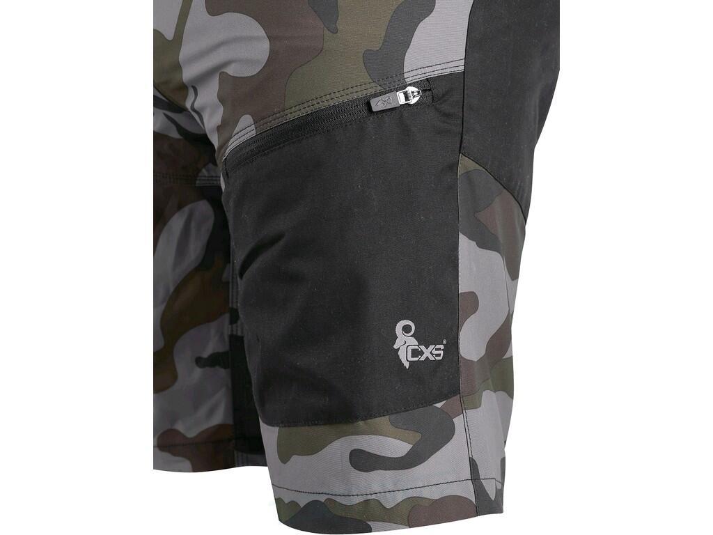 Kraťasy DIXON pánské, maskáčovo-černá 