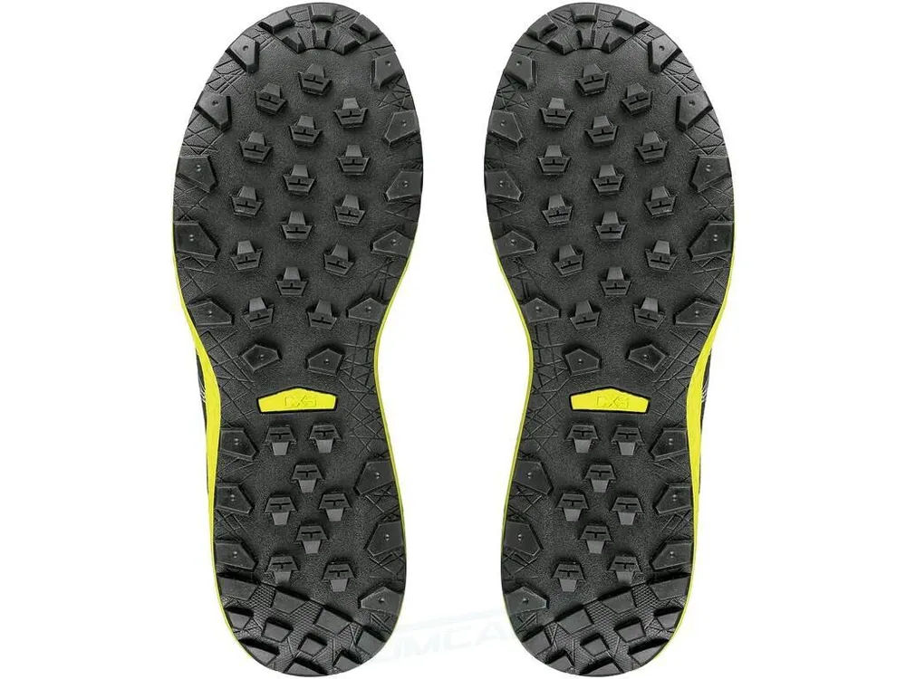 Obuv SPORT polobotka, černo-zelená