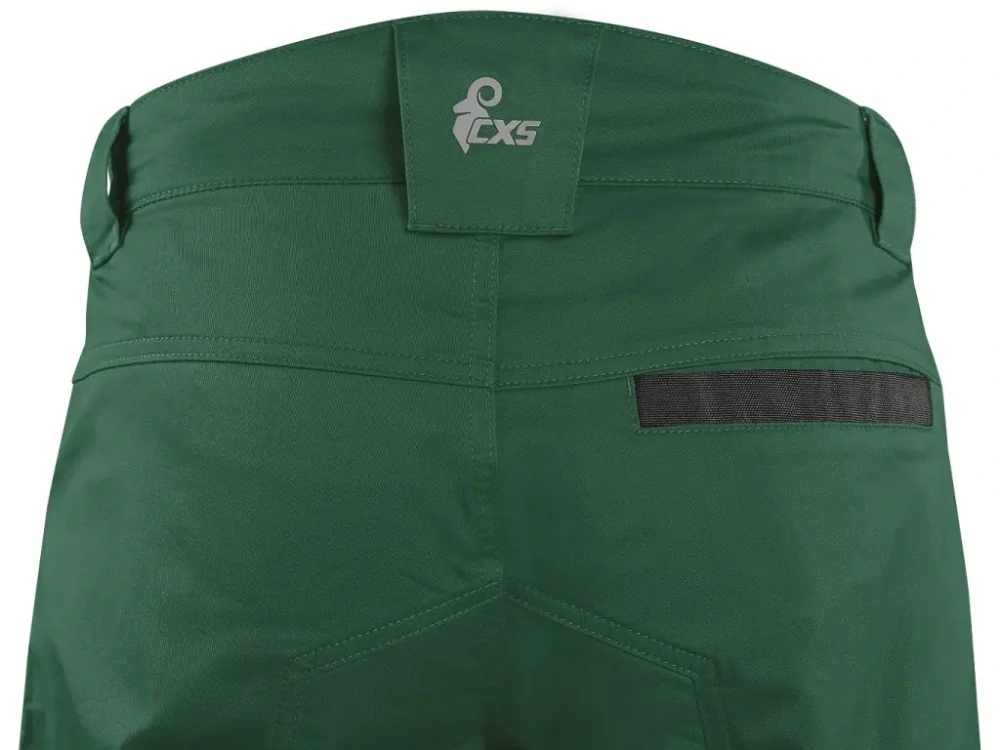 Kalhoty do pasu SOLIS FLEX pánské, zeleno-černé  