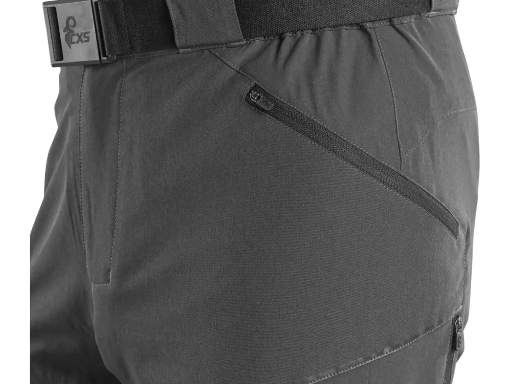 Kalhoty BOISE s odepínacími nohavicemi, pánské, antracitová