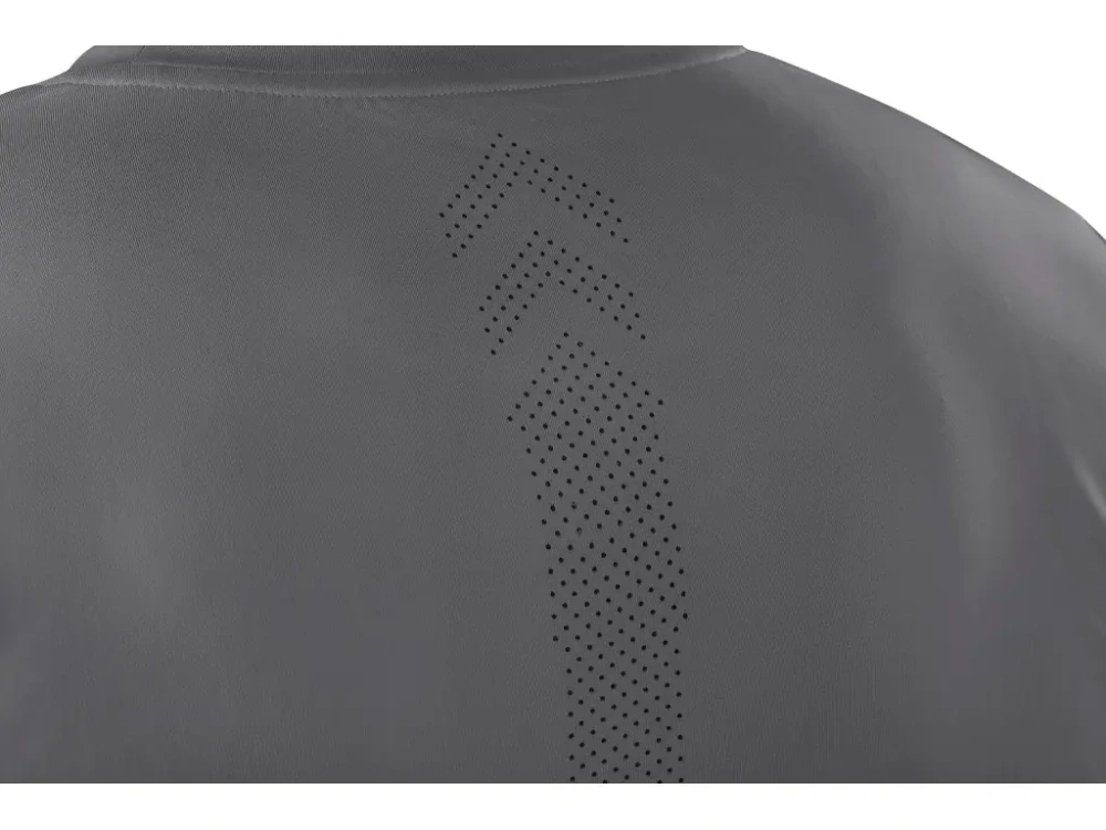 Tričko MOVADO, funkční, krátký rukáv, pánské, tmavě šedá