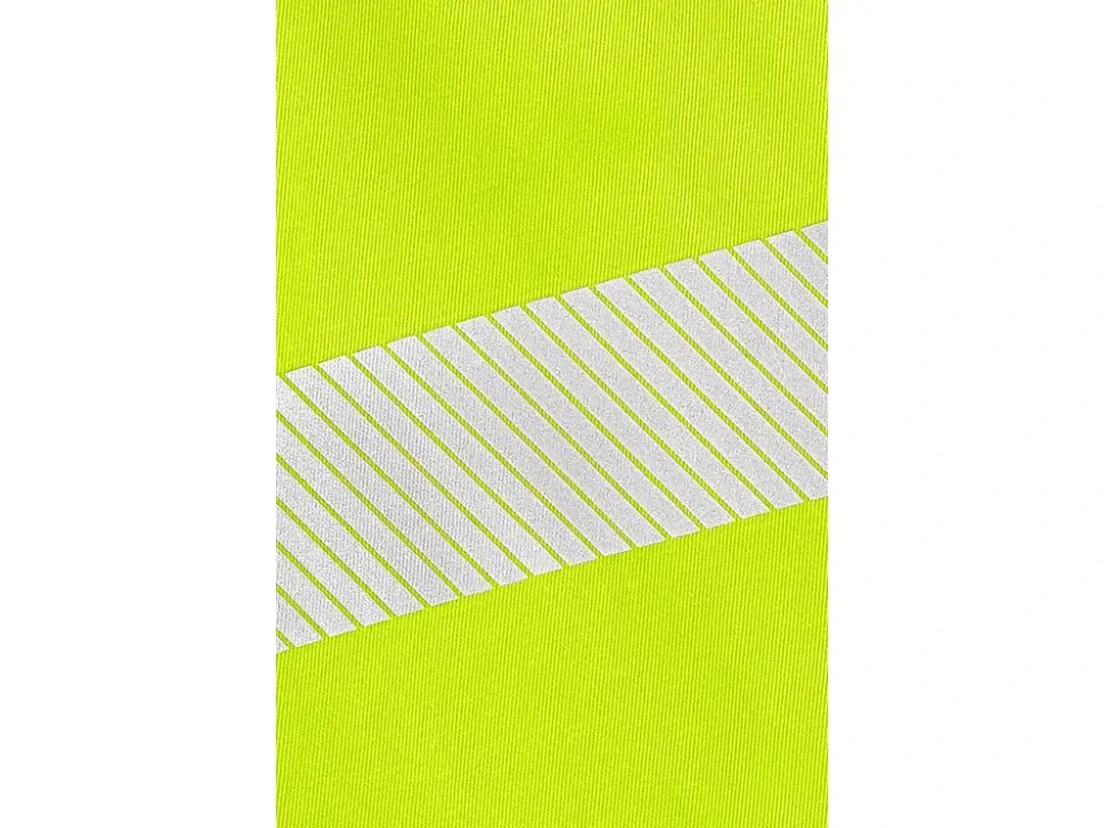 Kalhoty s laclem NORWICH, segm. pruhy, výstražné, žluto-modré