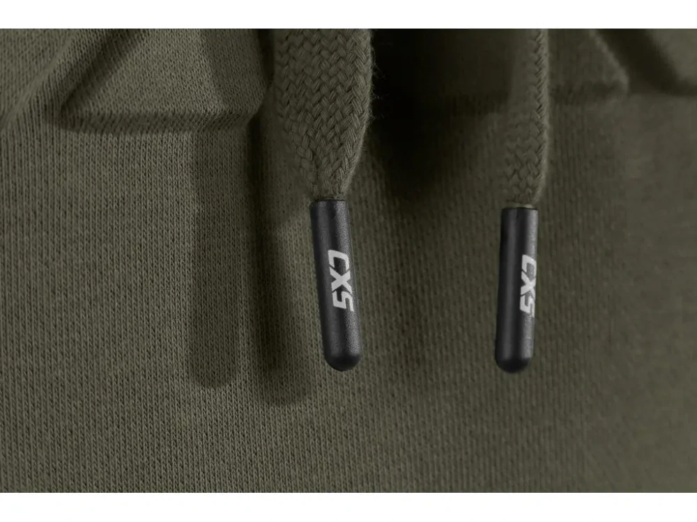 Mikina s kapucí ALTON, khaki