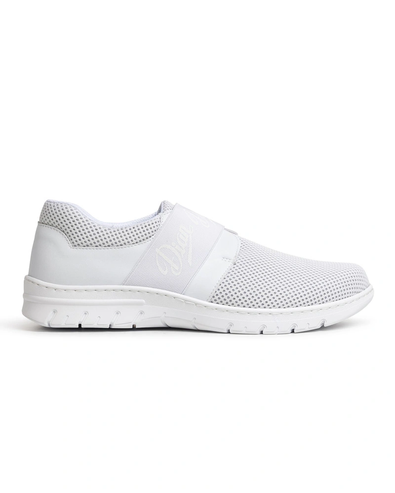 Obuv Dian SIENA TEX O1 polobotka, bílá