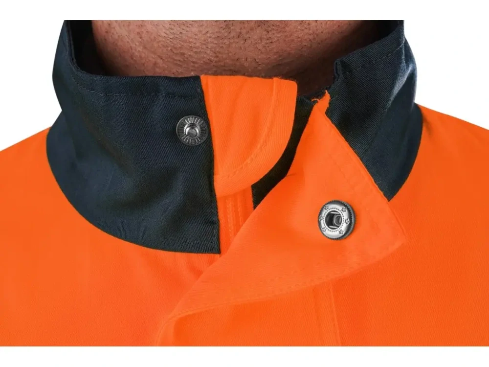 Blůza HALIFAX výstražná se síťovinou, pánská, oranžovo-modrá