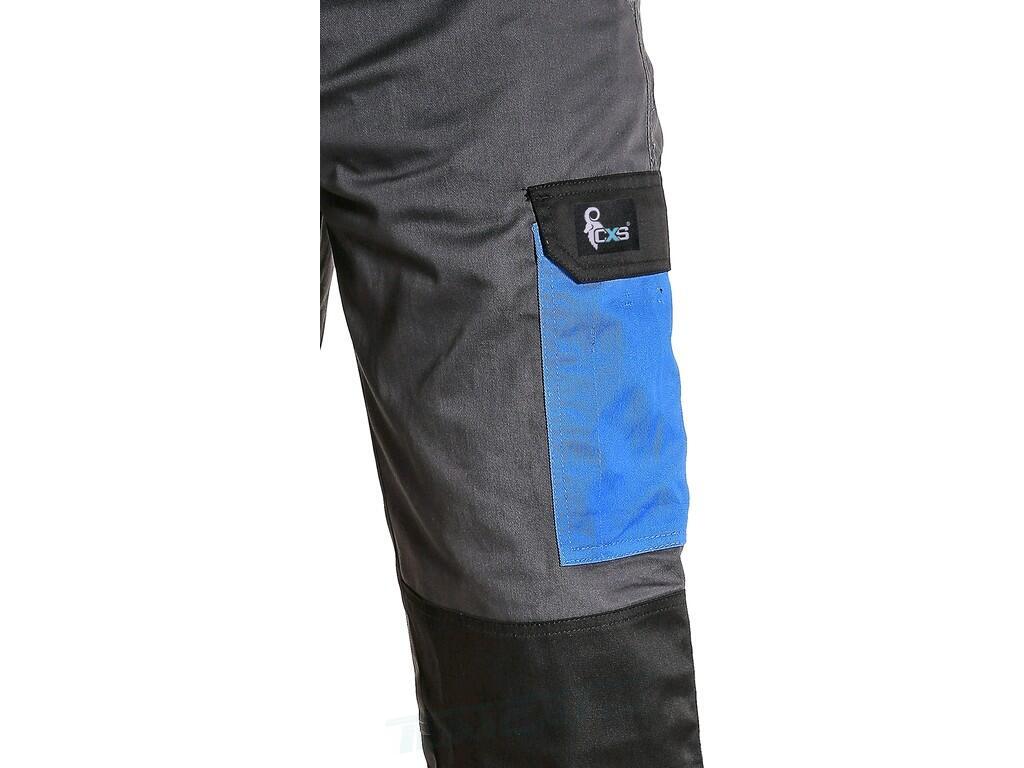 Kalhoty do pasu PHOENIX CEFEUS, šedo-modré 