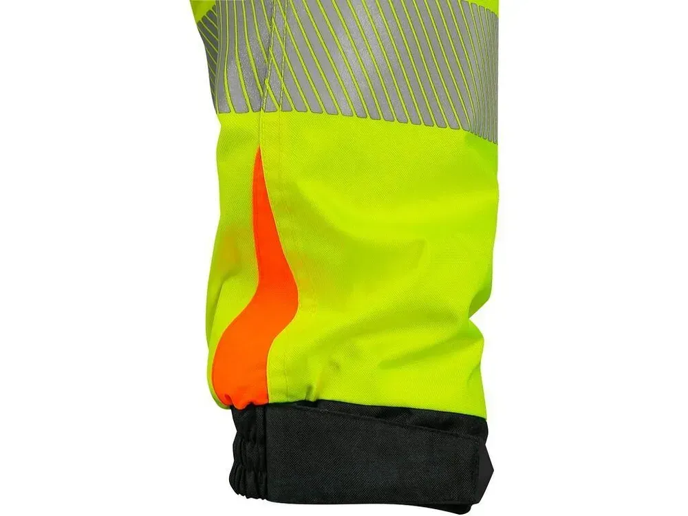 Bunda BENSON výstražná, zimní, pánská, žluto-černá