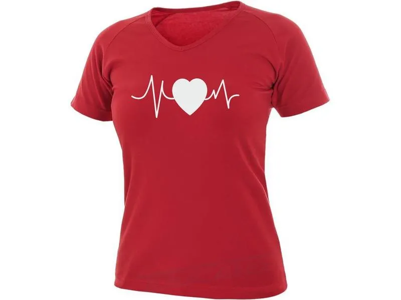 Potisk Srdce tepující 