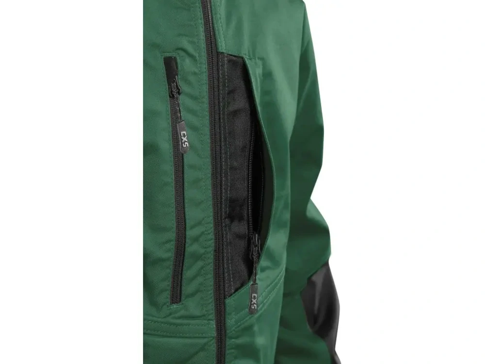 Blůza SOLIS FLEX pánská, zeleno-černá  