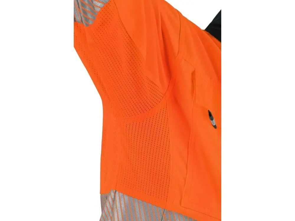 Blůza HALIFAX výstražná se síťovinou, pánská, oranžovo-modrá