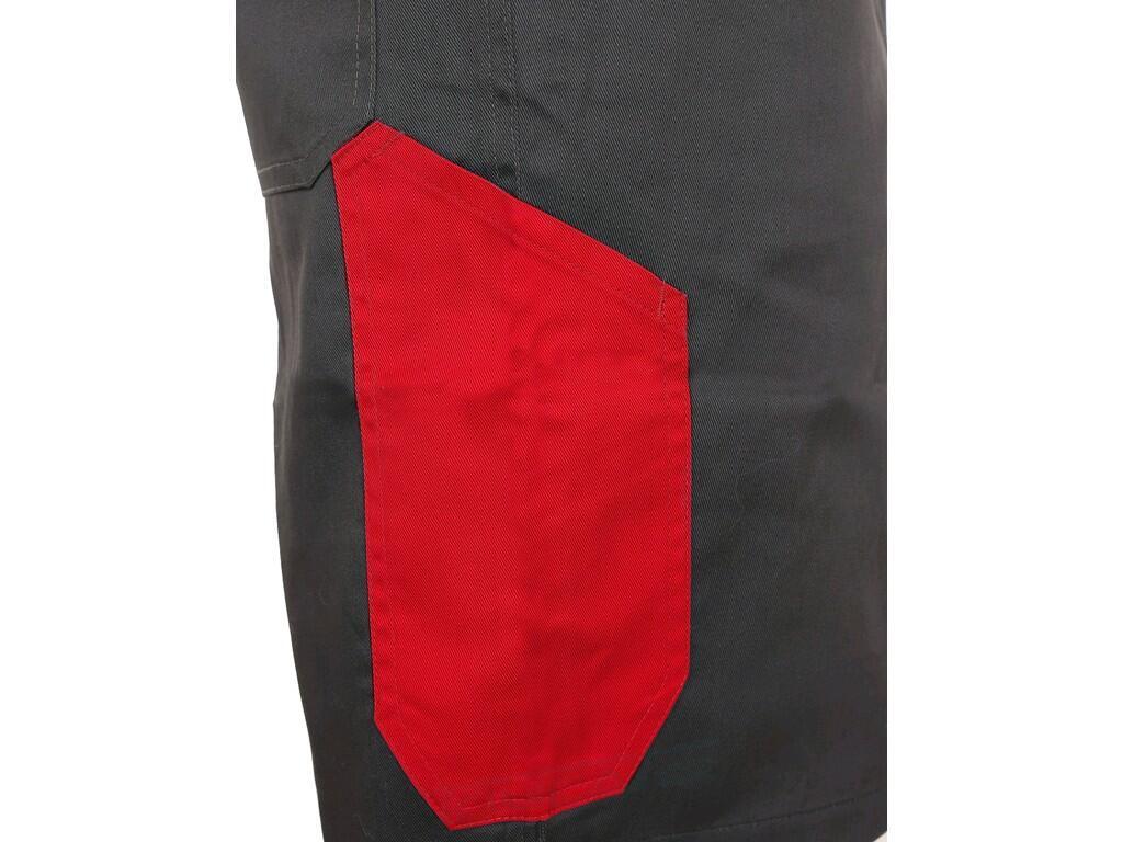 Kalhoty s laclem PHOENIX CRONOS šedo-červené