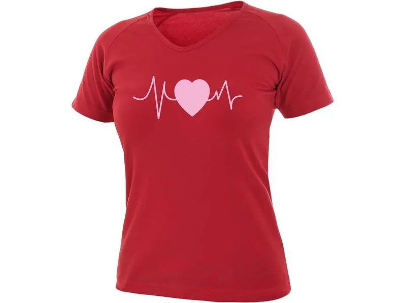 Potisk Srdce tepující 