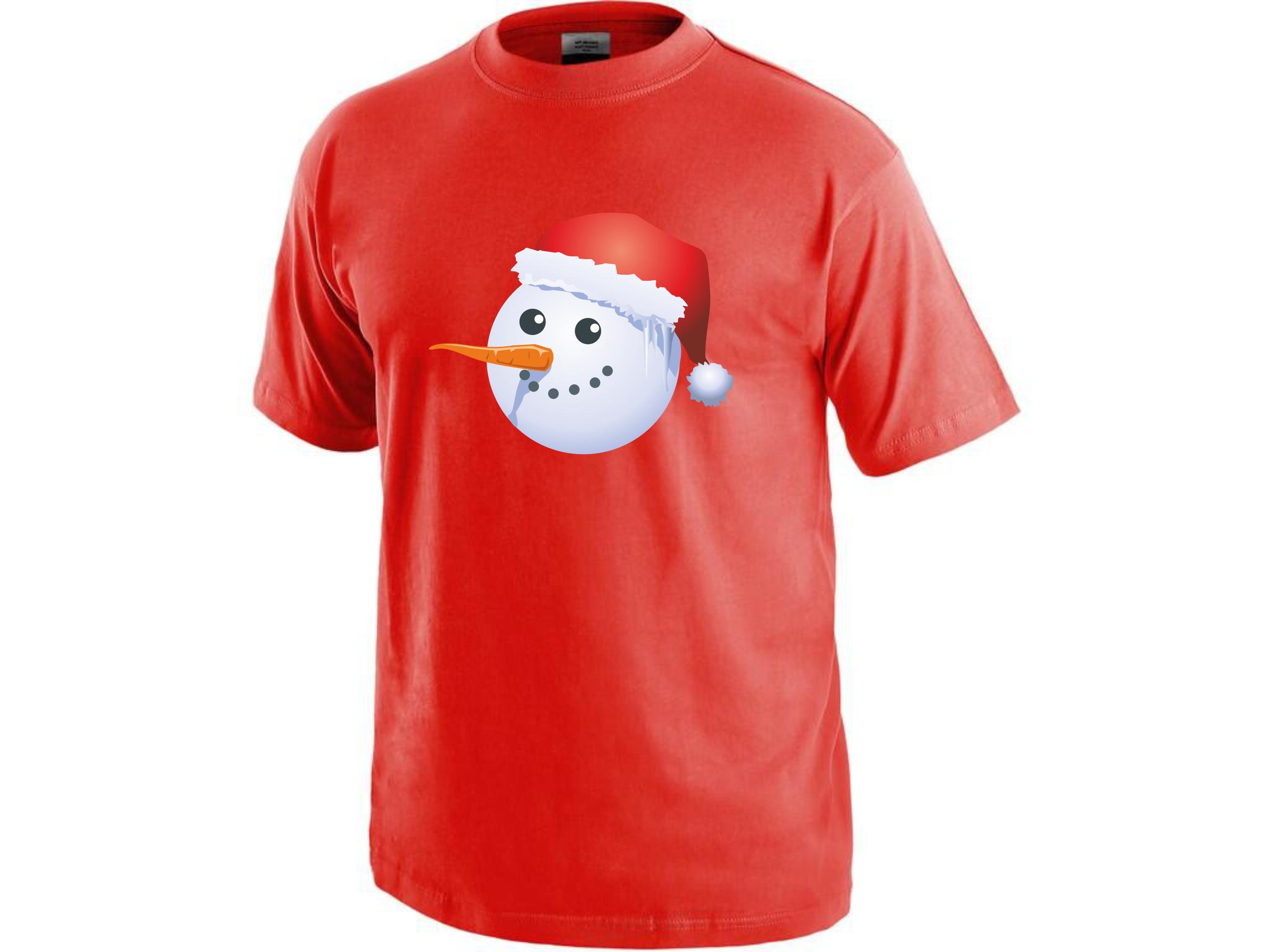 Potisk Hlava sněhuláka 