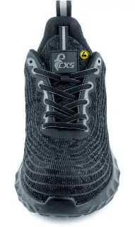 Obuv TEXLINE  BURU O1 ESD, polobotka, černá