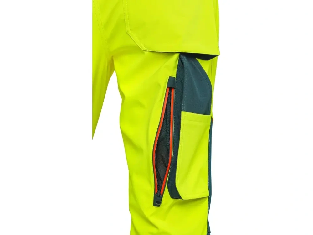 Kalhoty BEDFORD  výstražné, softshellové 