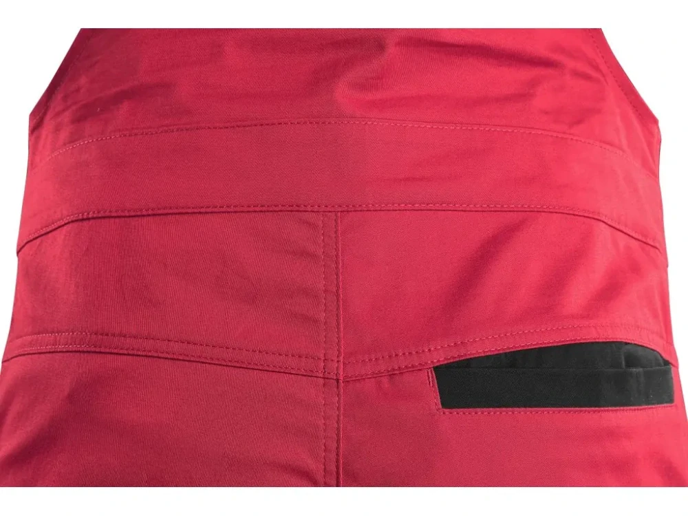 Kalhoty s laclem SOLIS FLEX pánské, červeno-černé  