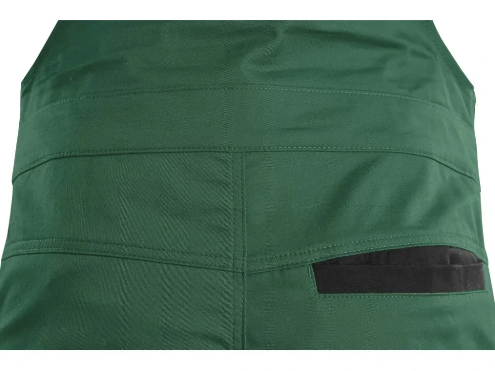 Kalhoty s laclem SOLIS FLEX pánské, zeleno-černé  