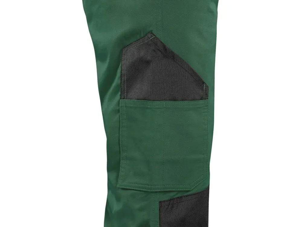 Kalhoty do pasu SOLIS FLEX pánské, zeleno-černé  