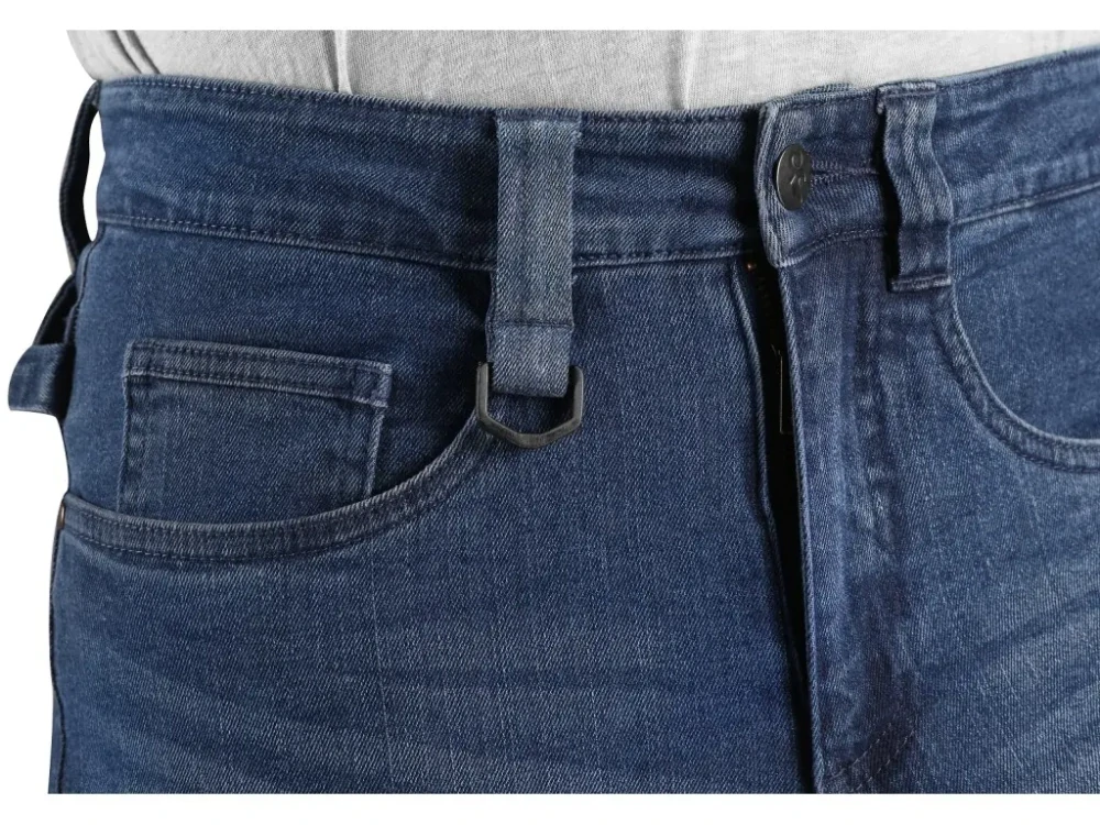 Kalhoty jeans ALBI, pánské, modré