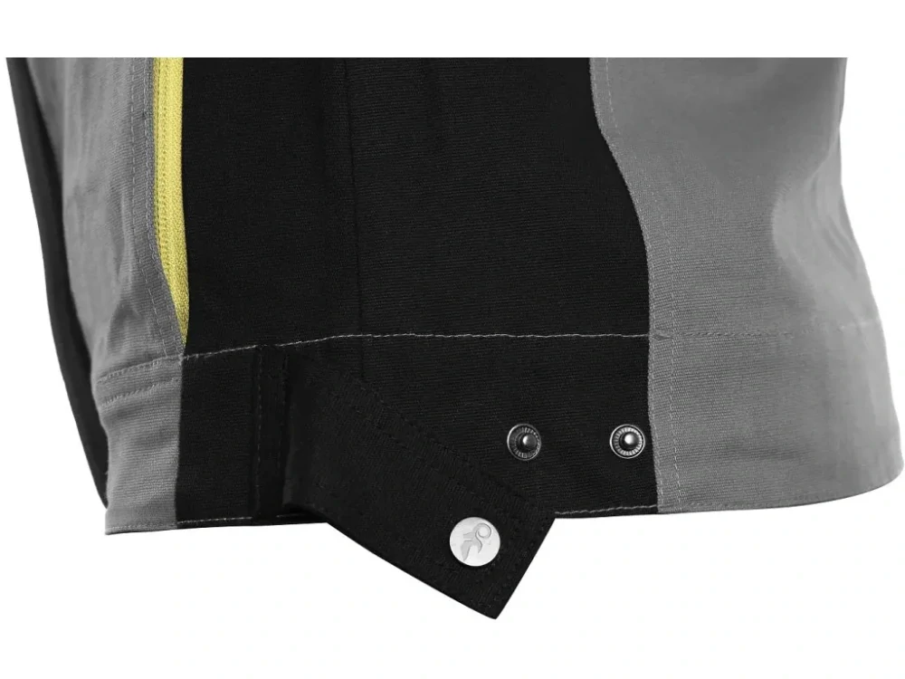 Blůza STRETCH, dámská, šedo-černá