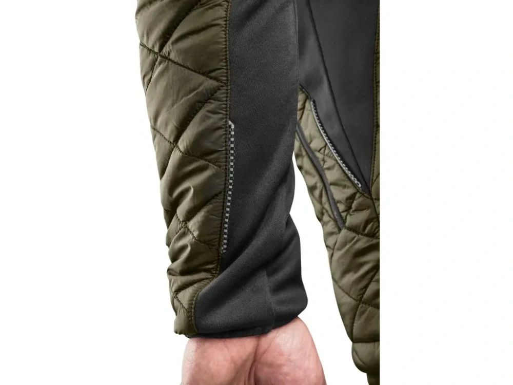 Bunda MALIBU hybridní, pánská, khaki-černá