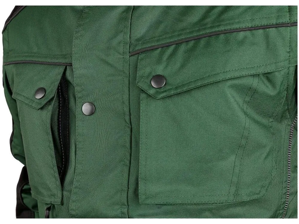 Bunda IRVINE zimní 2v1, pánská, zeleno-černá