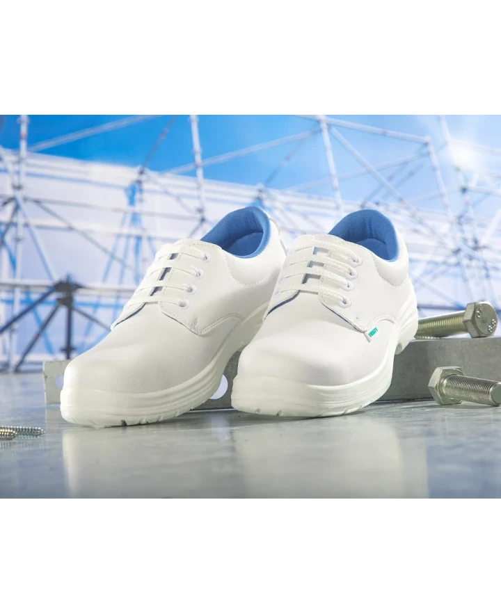 Obuv FINN 02 polobotka, bílá 