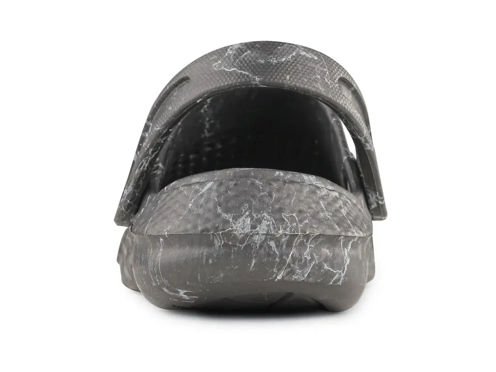 Obuv TREND nazouvák unisex, černý mramor