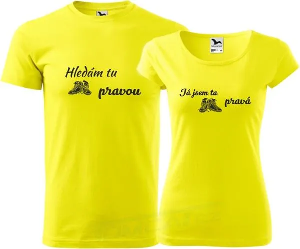 Potisk Hledám tu pravou NEG 