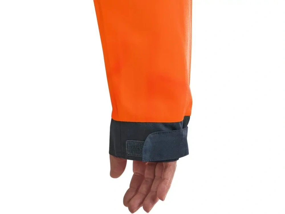 Blůza HALIFAX výstražná se síťovinou, pánská, oranžovo-modrá